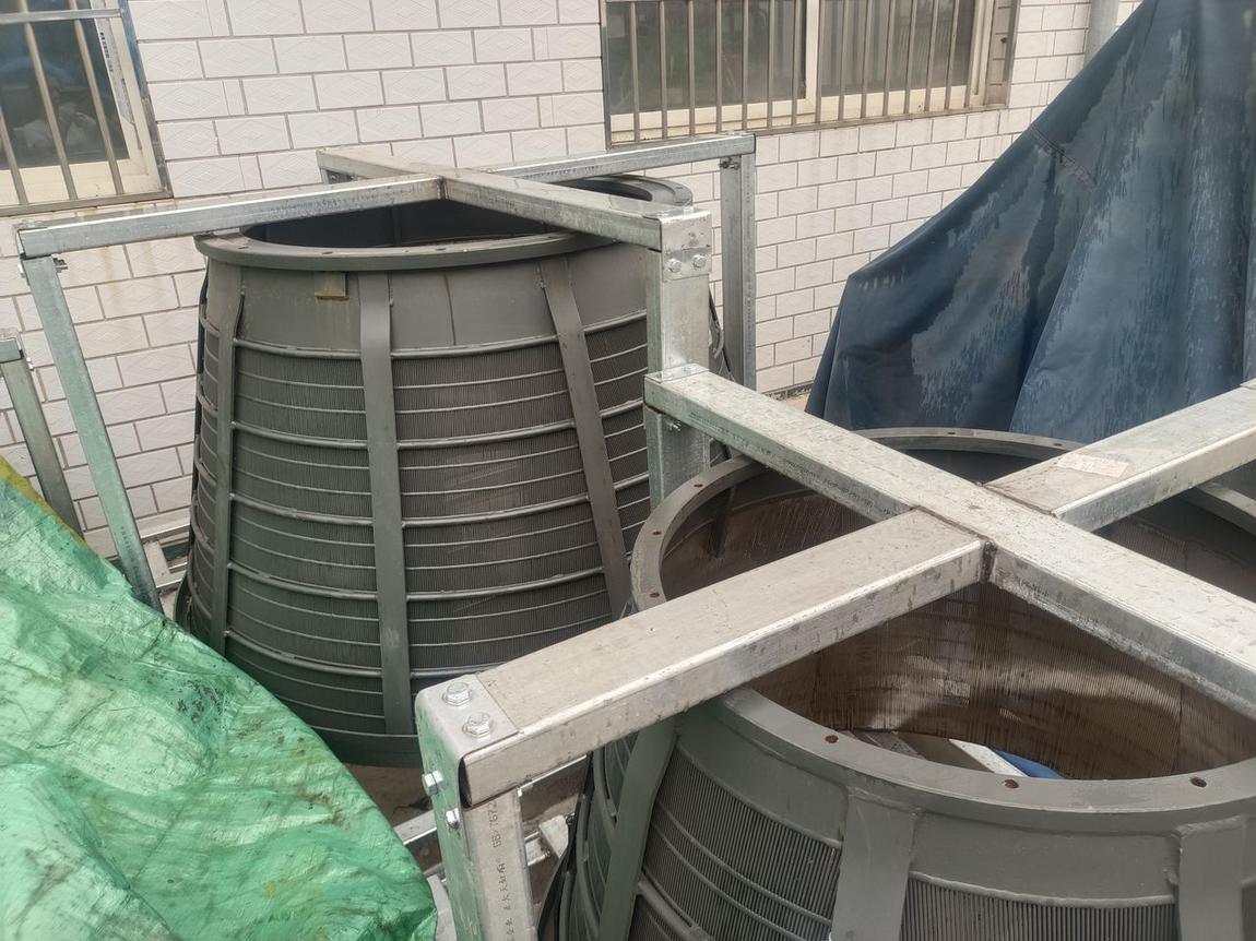 离心机筛篮成组实拍——待发货工序